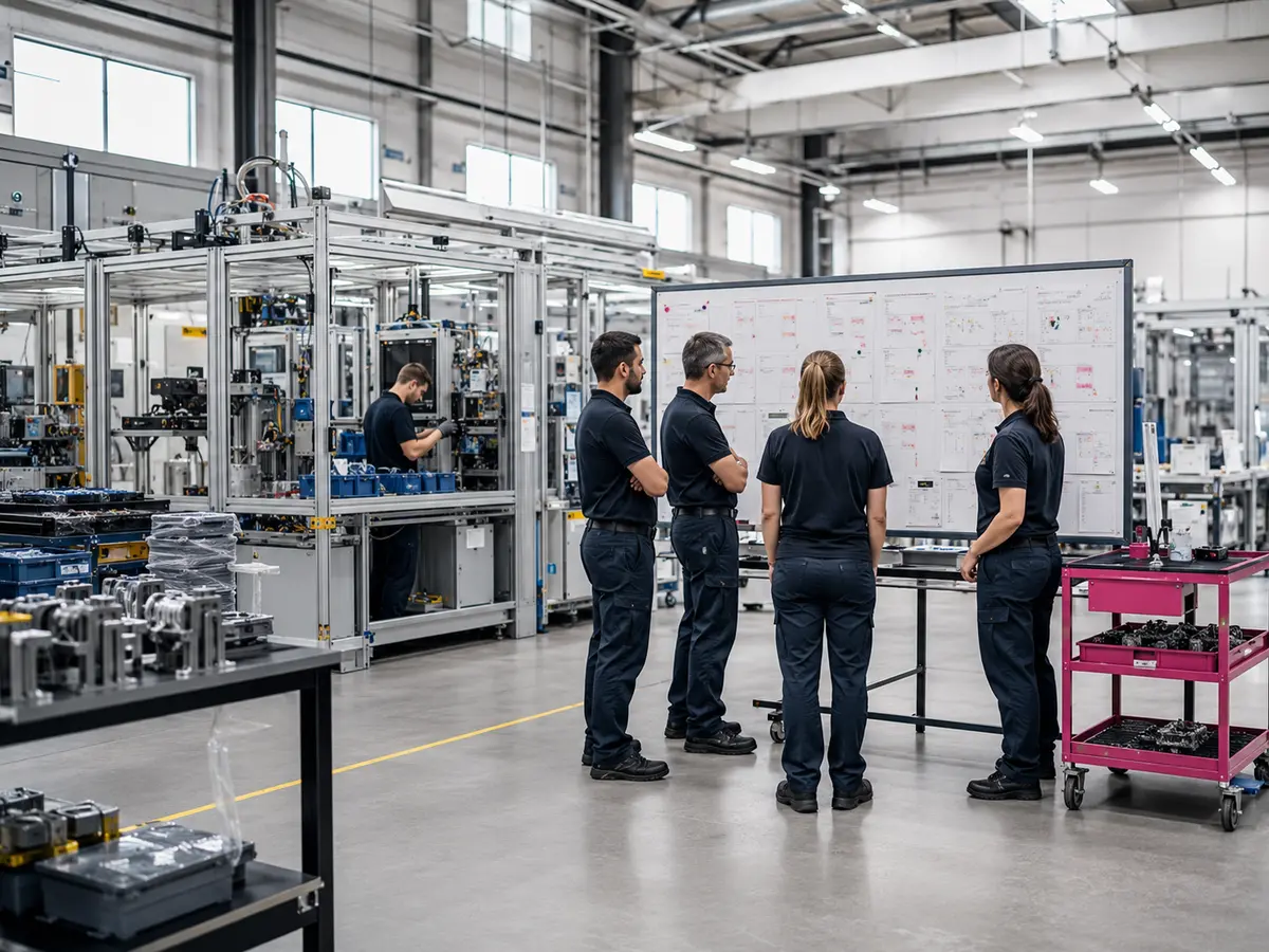Transformation im laufenden Produktionsbetrieb